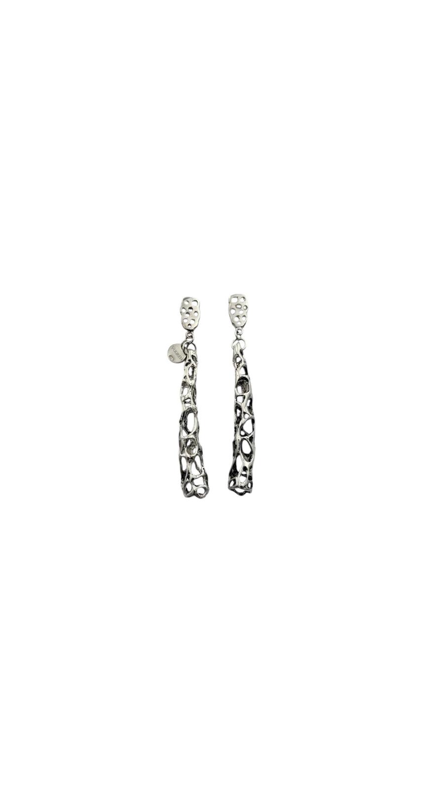 Long Mesh Drop Earrings 2