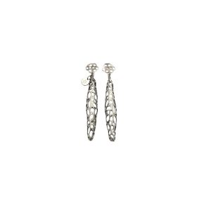Long Mesh Drop Earrings 5