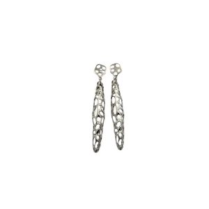 Long Mesh Drop Earrings 7