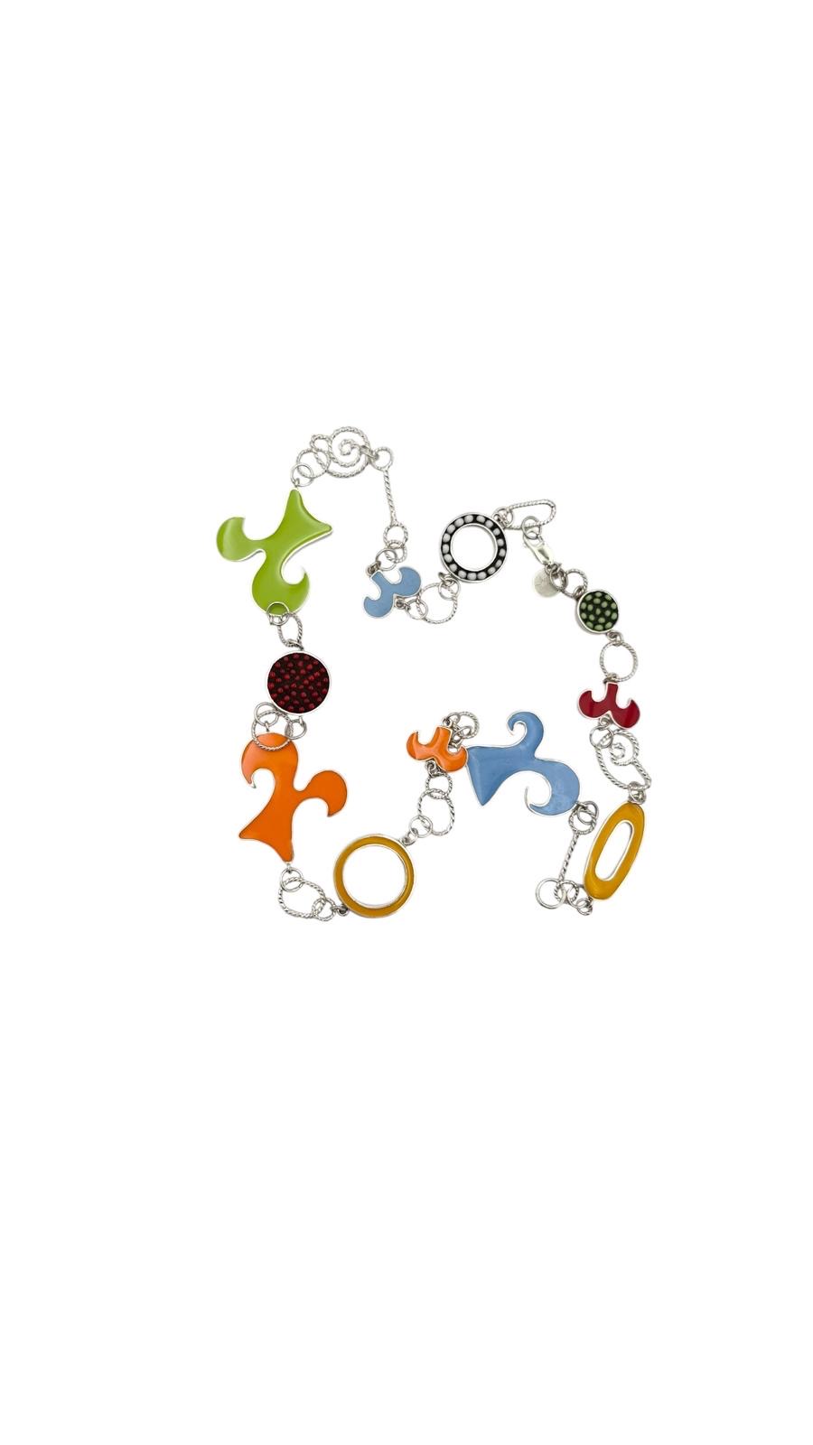 Elemental Necklace 3 - Tree, Oval, and Circle - Image 4