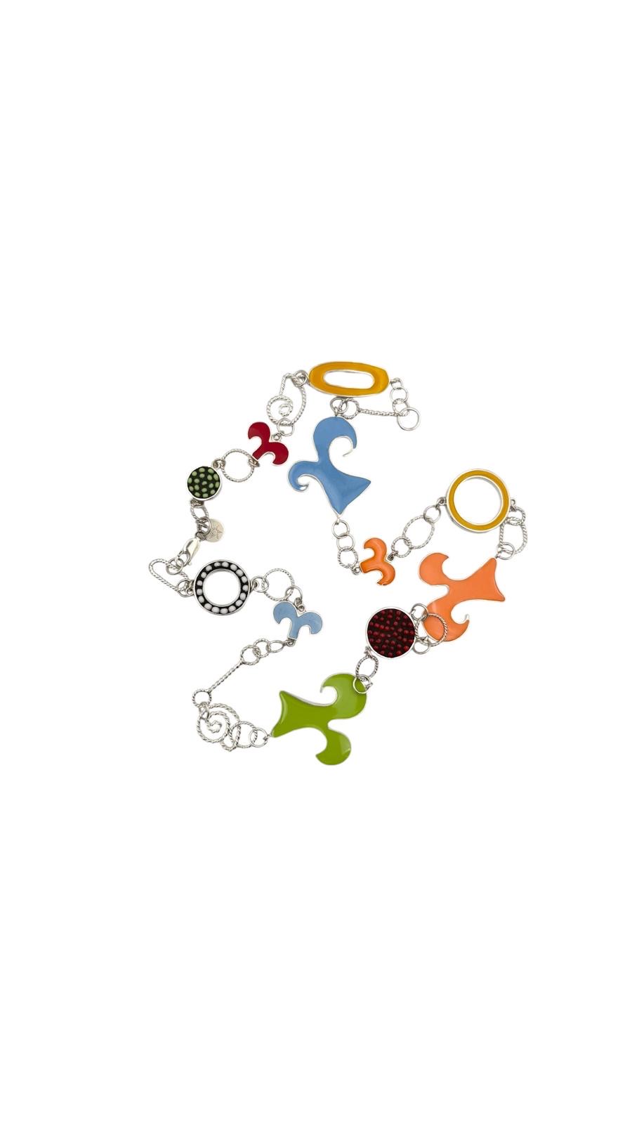 Elemental Necklace 3 - Tree, Oval, and Circle