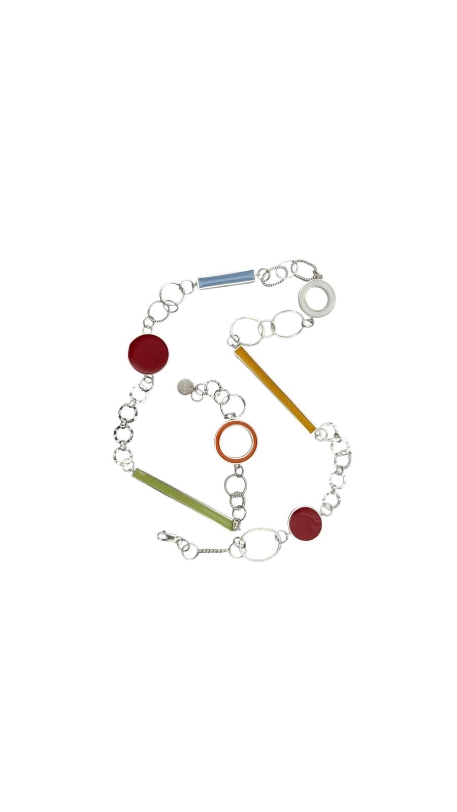 Elemental Necklace 9 - Bars and Circles