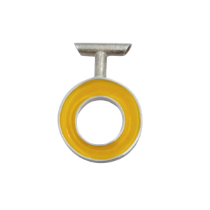 Circle Pin - Yellow