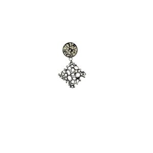 Nafana Flower Pin - Black