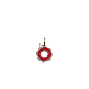 Nafana Flower Pendant - Coral