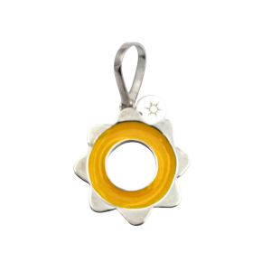 Nafana Flower Pendant - Yellow
