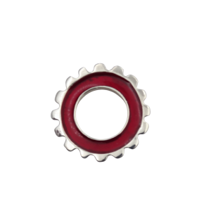 Nafana Flower Pin - Ruby Red